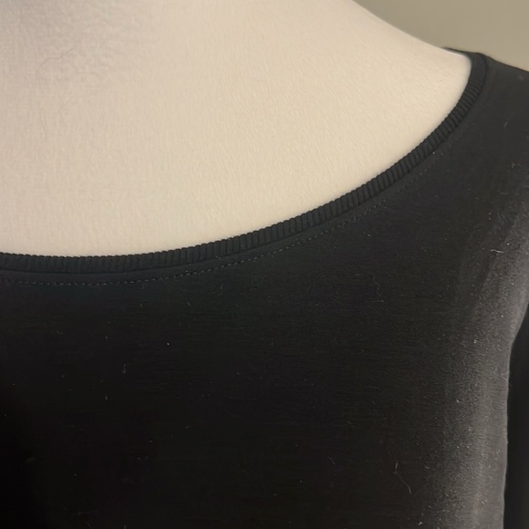Eileen Fisher long sleeve black shirt L - Picture 4 of 6